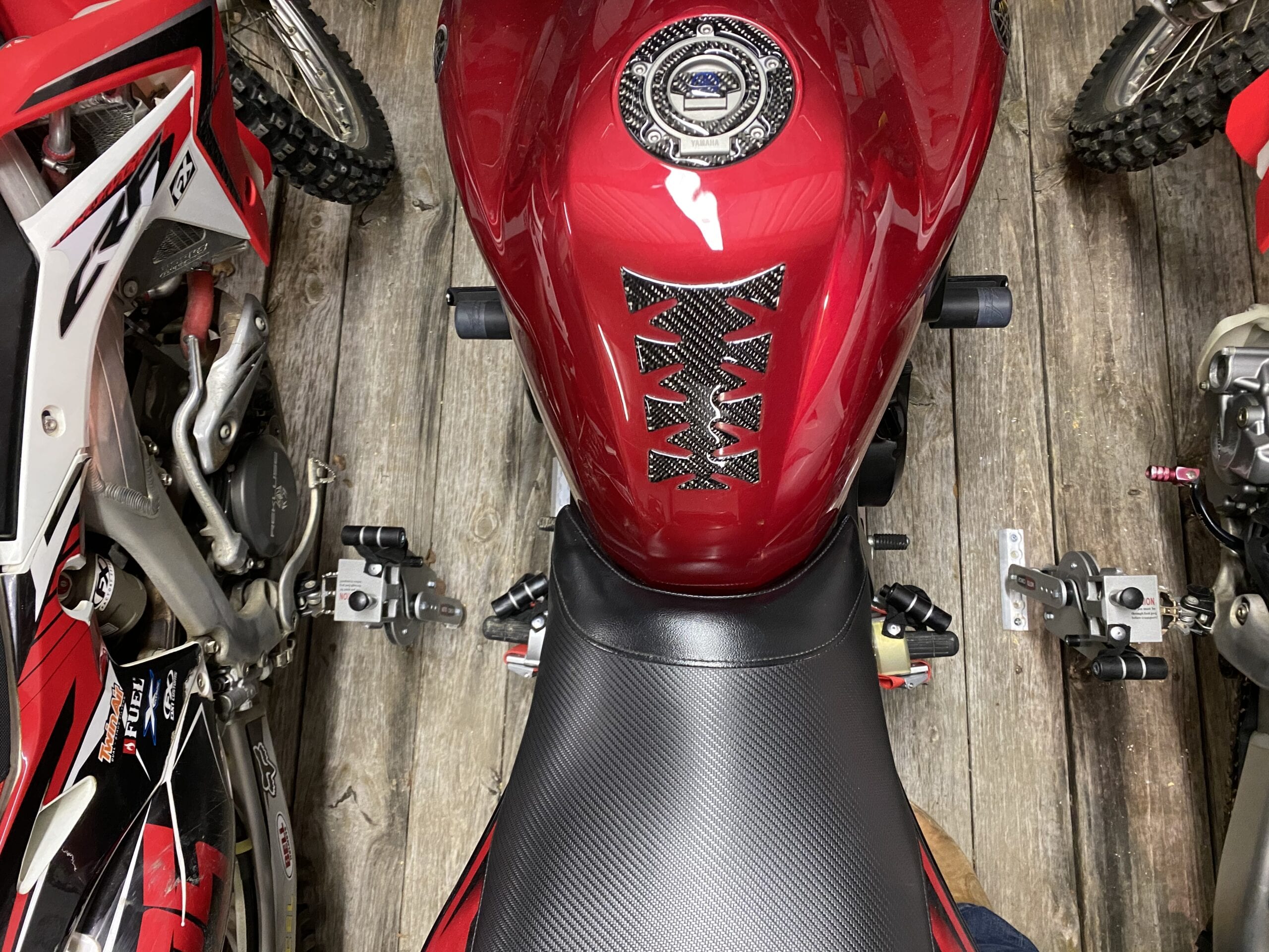 Moto Cinch MX are the Best strapless tie downs made